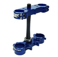 SCAR ACS Gabelbrücke Offset 22mm blau Yamaha YZ250F/450F