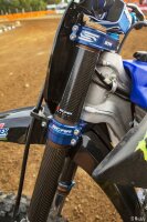 SCAR ACS Gabelbrücke Offset 25mm blau Yamaha YZ125