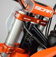 SCAR Gabelbrücke OE Offset Orange KTM EXC/EXC-F