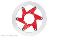 BERINGER Aeronal Cast Iron Floating Brake Disc - Red H31FR