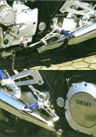 ZURÜCKVERSETZTE FUSSRASTENANLAGEN  FÜR XJR1200/1300 1995-04