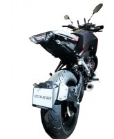 ACCESS DESIGN Wheel Fitted License Plate Holder Black - Yamaha MT-07 Tracer