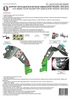 NUMMERNHALTER ACCESS DESIGN YAMAHA MT-09