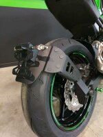 ACCESS DESIGN Kennzeichenhalter auf Radhöhe schwarz Kawasaki Z900