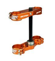 SCAR Gabelbrücke orange Offset ffs22mm KTM SX65