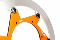 BERINGER Aeronal Bremsscheibe, Edelstahl, schwimmend- orange KT5LGOMMI