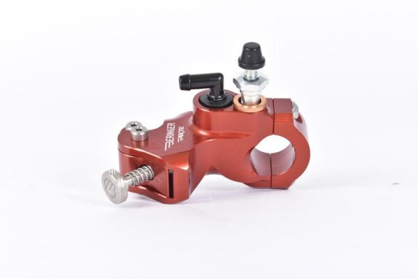 BERINGER Aerotec® Hauptbremszylinder radial Ø 17,5 mm Behälter getrennt rot (ohne Hebel)