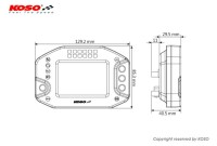 KOSO Rs2 Multifunktions-Cockpit