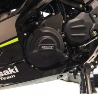 GB RACING Engine Cover Set Black Kawasaki Ninja 400