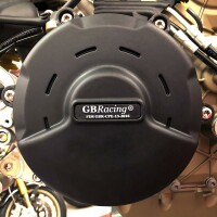 GB RACING Stutzkit Alternator/Kupplung Schwarz Ducati Panigale V4