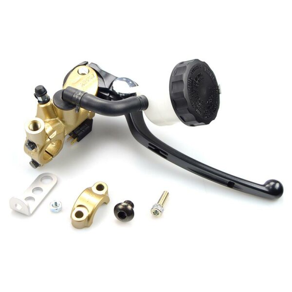 RADIAL BRAKE M/C Ø17/Ø11/16 BLACK/GOLD