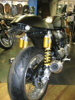 ACCESS DESIGN Kennzeichenhalter Radlauf schwarz Triumph Thruxton 1200