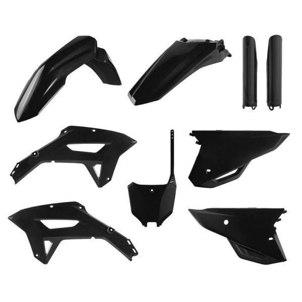 POLISPORT Plastic Kit - Black (21-22) Honda CRF450RX