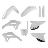 POLISPORT Plastic Kit - White (21-22) Honda CRF450RX