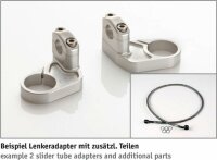 LSL Superbike Umbau-Kit schwarz 22 mm