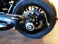 ACCESS DESIGN Seite Nummernschildhalter Schwarz Triumph Rocket 3