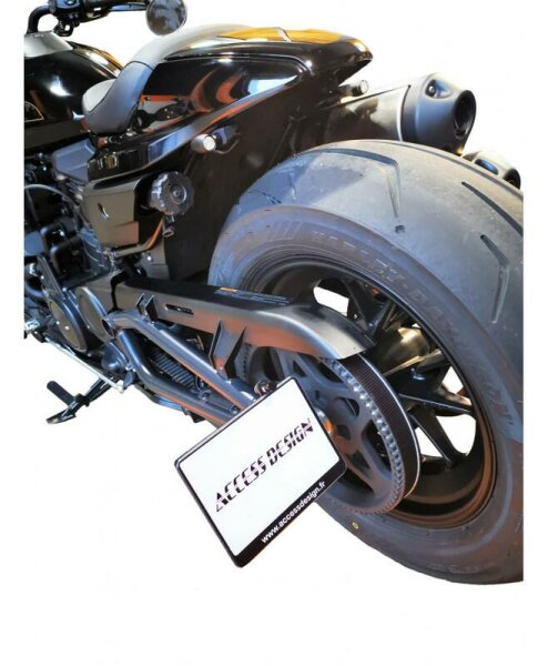 ACCESS DESIGN Side Licence Plate Holder - Black Harley-Davidson Sportster S 1250