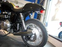 ACCESS DESIGN Kennzeichenhalter Radlauf schwarz Triumph Bonneville 900