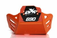 AXP Enduro Skid Plate Orange KTM 690 Adventure