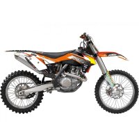 BLACKBIRD Replica Trophy 21 Complete Graphic Kit - KTM...