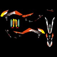 BLACKBIRD Replica Trophy 21 Complete Graphic Kit - KTM EXC/SX-SXF