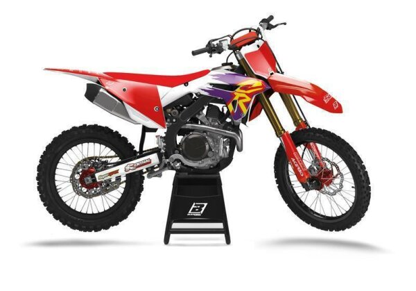 BLACKBIRD Retro Complete Graphic Kit - Honda CR250/450