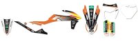 BLACKBIRD Replica Trophy 21 Complete Graphic Kit - KTM EXC/SX-SXF