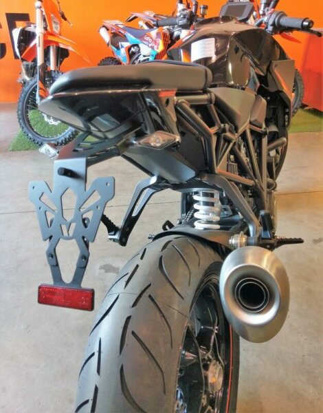 V PARTS Kennzeichenhalter schwarz KTM 1290 Super Duke R