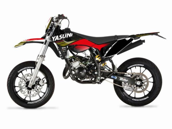 KUTVEK Yasuni Factory Deko-Kit rot/schwarz Sherco SM50