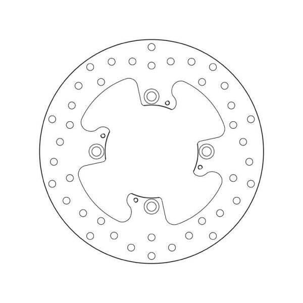 BREMBO Serie Oro Bremsscheibe starr - 68B407N6