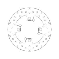 BREMBO Serie Oro Bremsscheibe starr - 68B407N6