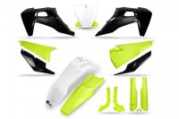 UFO Plastics Kit Neon Yellow/Grey - Husqvarna