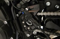 GILLES TOOLING Vordere Ritzelabdeckung Schwarz Yamaha XSR900