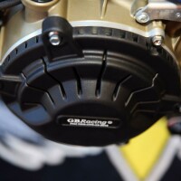 GB RACING Kupplungschutz Schwarz Ducati Panigale V4