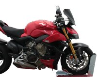 MRA Racing NRN Windschild Schwarz Ducati Streetfighter V4/S