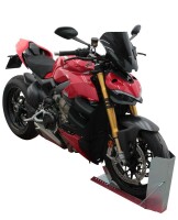 MRA Racing NRN Windschild Schwarz Ducati Streetfighter V4/S