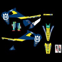 BLACKBIRD Replica Trophy 21 Graphic Kit - Husqvarna...