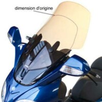 V PARTS High Protection Windschutzscheibe Klar Piaggio X9...