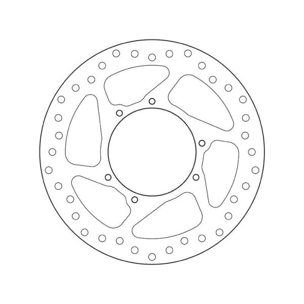 BREMBO Serie Oro Bremsscheibe starr - 68B407N3