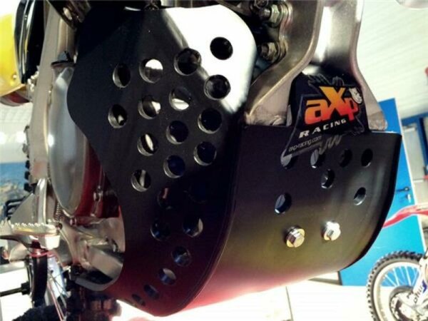 AXP GP HDPE Skid Plate Black - Suzuki RM-Z450