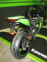 V PARTS Kennzeichenhalter schwarz Kawasaki ZX10R