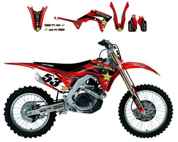 BLACKBIRD Rockstar Energy Deko-Kit Honda CRF450R/250R