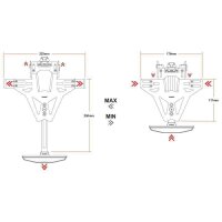 HIGHSIDER Akron-RS PRO License Plate Holder - Ducati Super Sport