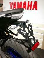 V PARTS Nummernschildhalter Schwarz Yamaha MT-125