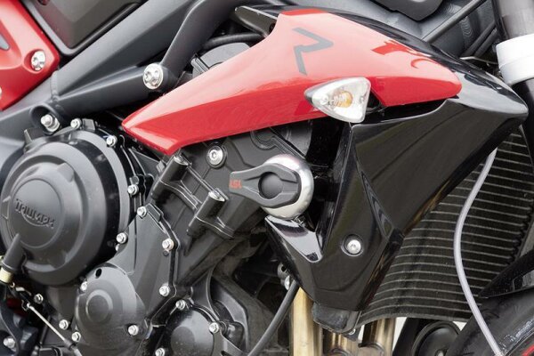 LSL Sturzpad Befestigungssatz Aluminium - Triumph 675 Street Triple