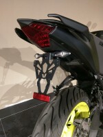 V PARTS Kennzeichenhalter schwarz Yamaha MT-03