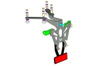 NUMMERNHALTER V-PARTS YAMAHA MT-07