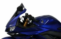 MRA Windschutzscheibe Racing Schwarz Yamaha YZF-R3