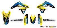 KUTVEK Tracx Deko-Kit gelb Suzuki RM-Z250