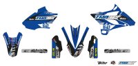 KUTVEK Tracx Aufkleber-Kit Blau Yamaha YZ85